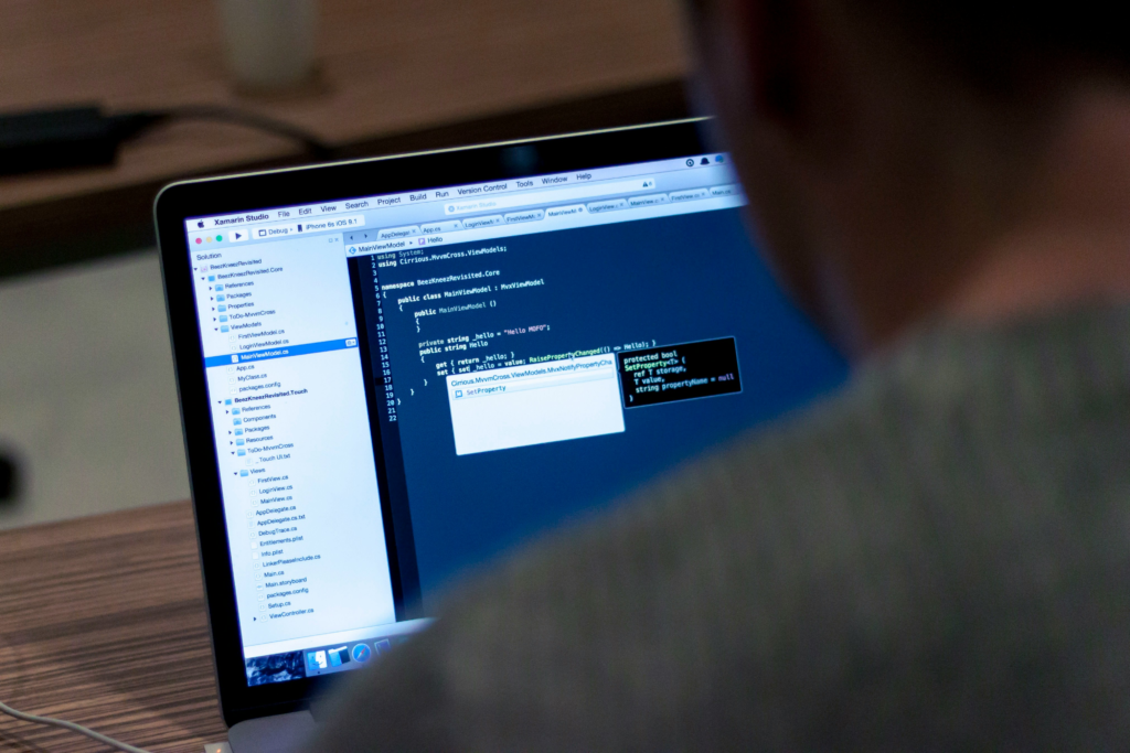Cloud software offer displayed on a tablet